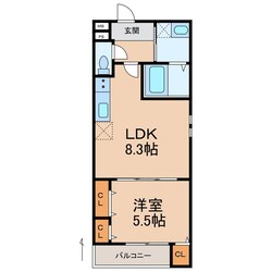 和歌山駅 徒歩13分 1階の物件間取画像